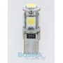 Lemputės BOSMA 5xSMD 5050 LED T10 WHITE